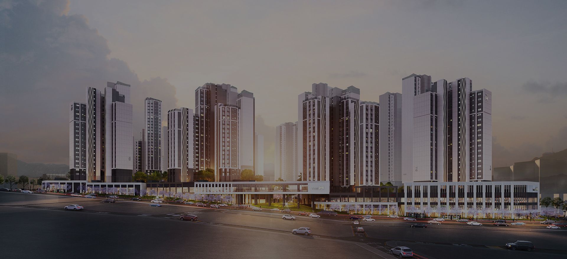 디에이치 방배 단지 전경