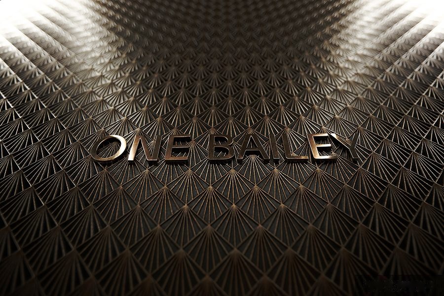 ONE BAILEY 베일리 패턴 사이니지